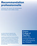 Couverture de Recommandation Professionnelle