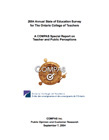 État de la profession enseignante en Ontario 2004